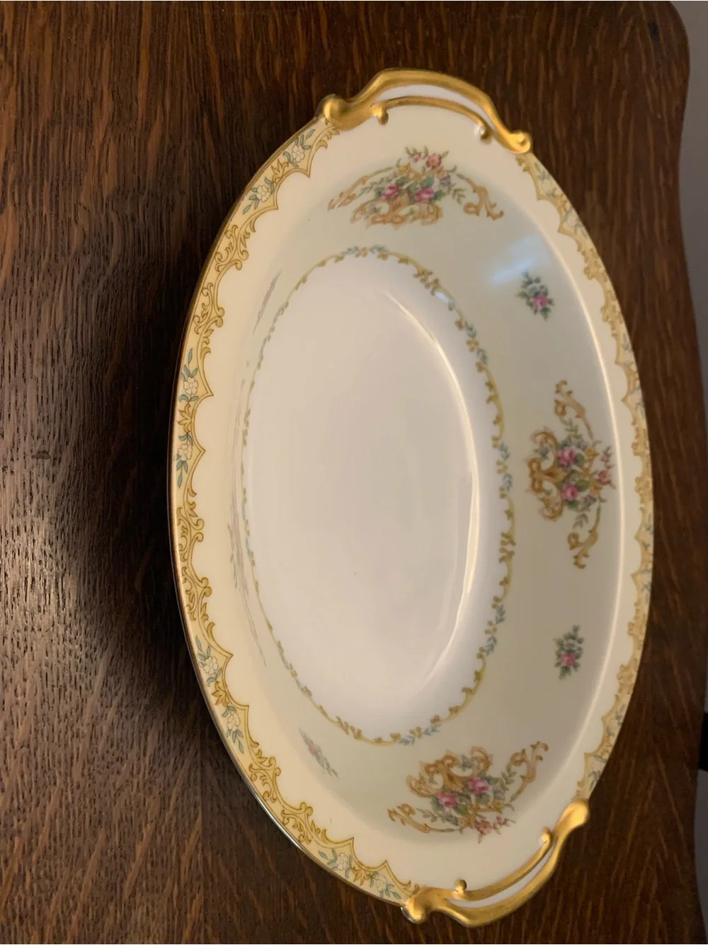 Rare 1933 Noritake vegetable serving bowl in Acacia pattern